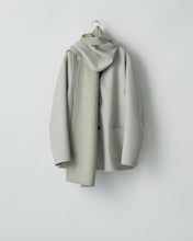 Load image into Gallery viewer, TAUPE GREY WOOL CASHMERE BEAVER REVERSIBLE STOLE JACKET
