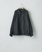 Load image into Gallery viewer, BLACK W/R/SI OVERSIZED HARRINGTON JACKET
