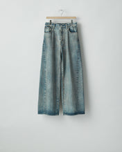 Load image into Gallery viewer, INDIGO TWIST SEAM BAGGY VINTAGE DENIM JEANS
