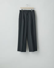 Load image into Gallery viewer, BLACK LONG WIDE TROUSERS
