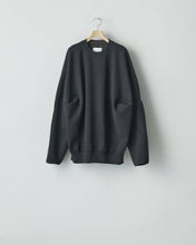 Load image into Gallery viewer, D.CHARCOAL / G.KHAKI OVERSIZED DOUBLE KNIT REVERSIBLE LS
