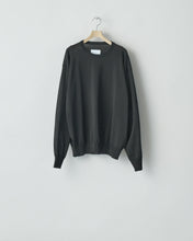 Load image into Gallery viewer, BLACK WOOL SILK KNIT TUCKED LS
