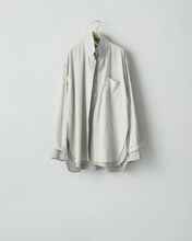 Load image into Gallery viewer, GREY OVERSIZED LAYERED SHIRT
