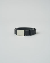 Load image into Gallery viewer, BLACK PLAIN BUCKLE LEATHER BELT
