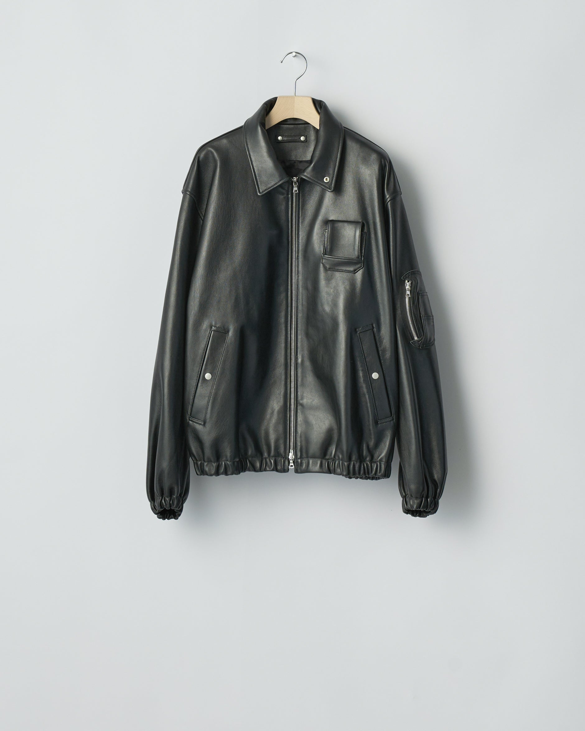 BLACK SHEEP LEATHER FLIGHT JACKET