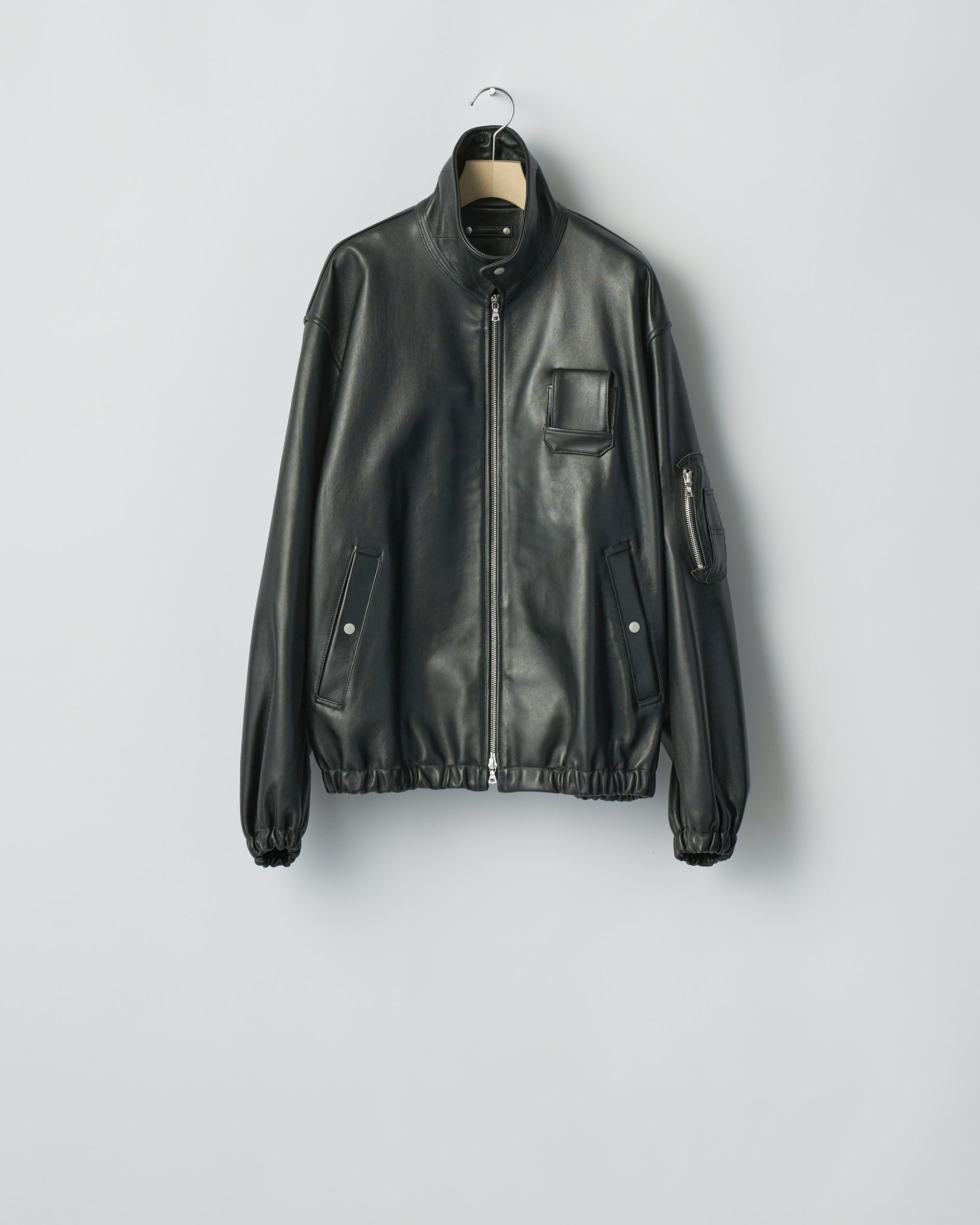 BLACK SHEEP LEATHER FLIGHT JACKET
