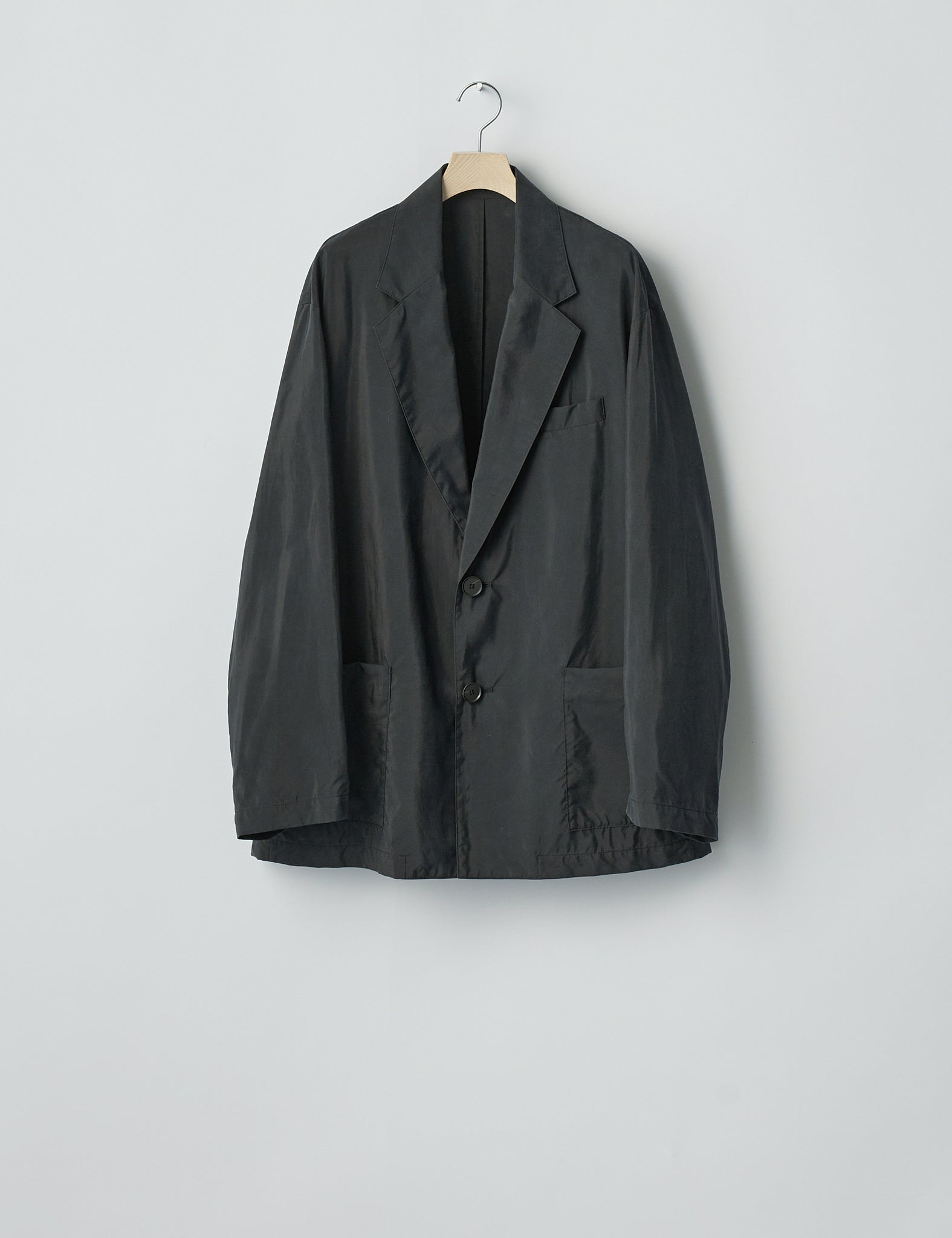 ssstein / シュタイン】SILK NYLON SINGLE BREASTED JACKET