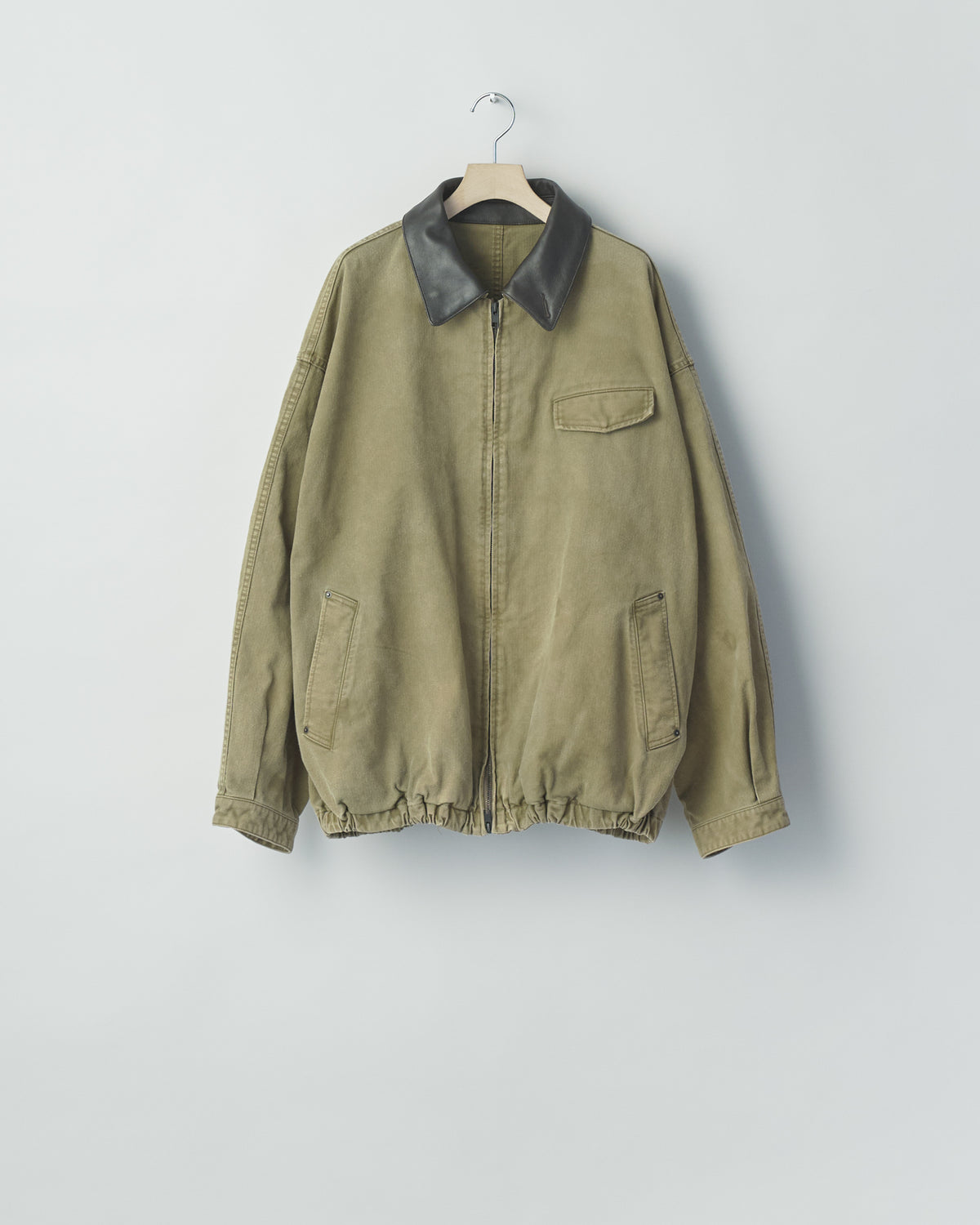 KHAKI SULFUR DYED OXFORD VINTAGE JACKET