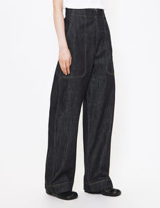 INDIGO MEYER WORKWEAR DETAIL DENIM PANT