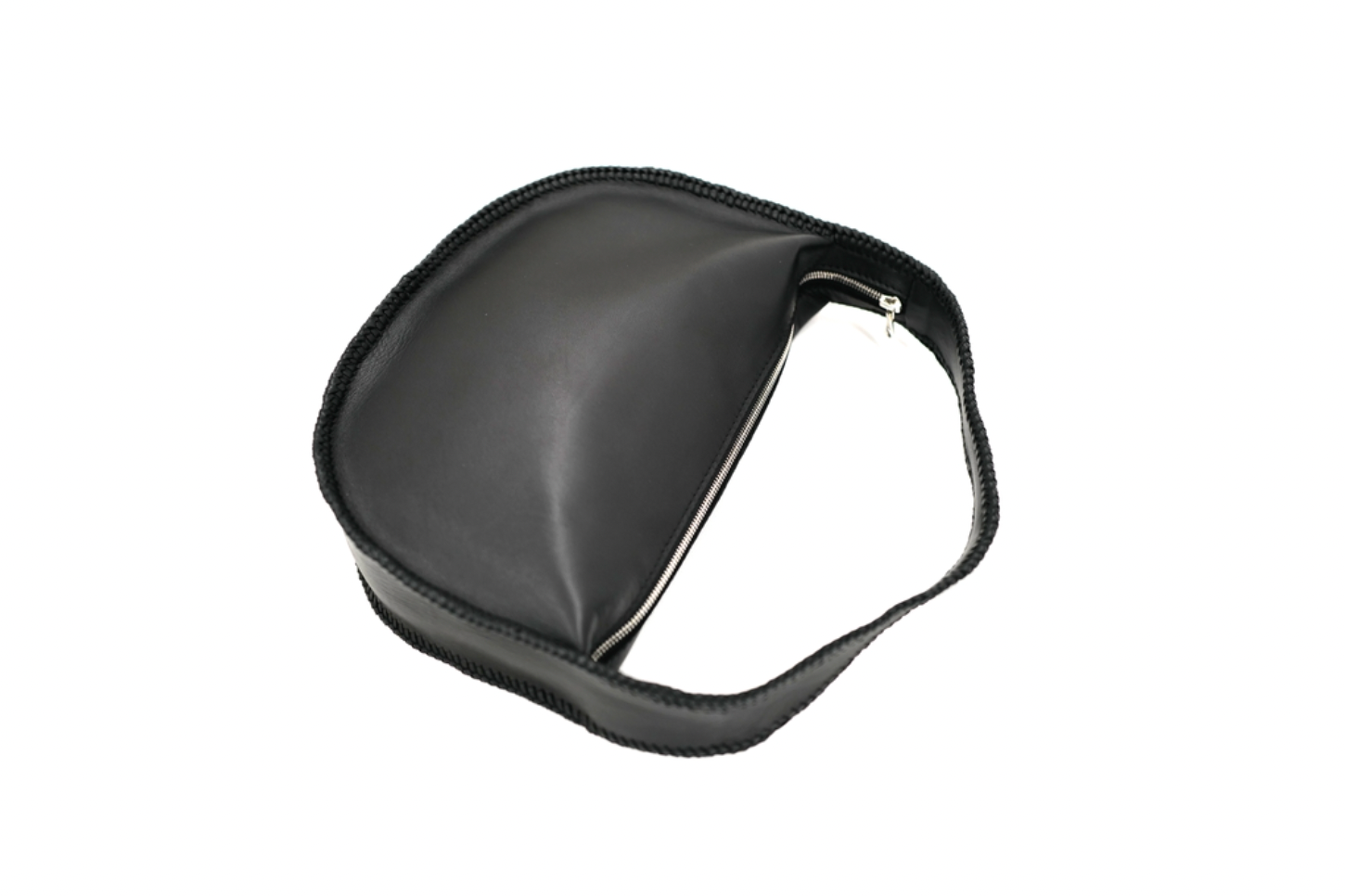 BLACK SHEEP LEATHER HALF MOON SHOULDER BAG S SC02