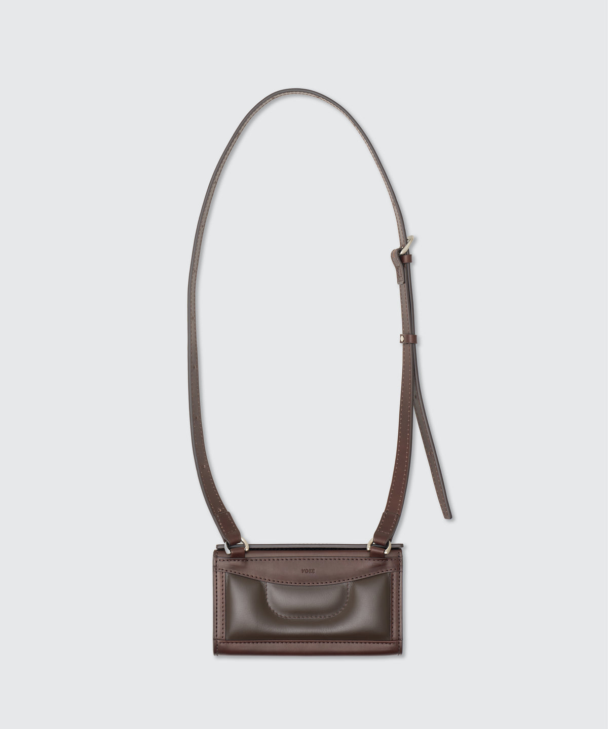 xTSUCHIYA KABAN DARK BROWN CAMERA BAG