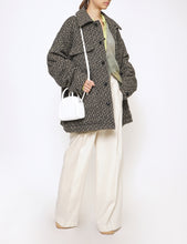 Load image into Gallery viewer, BEIGE WOOL NEP TWEED COVERALL JACKET
