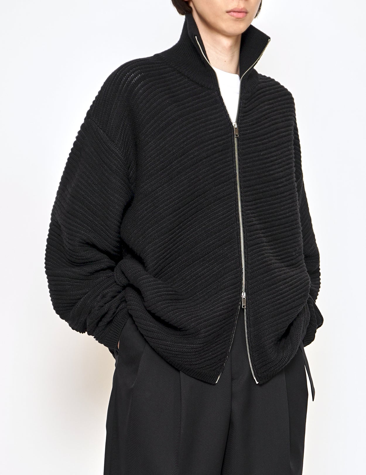 YOKE BLACK BIAS BORDER DRIVERS KNIT – GRAPH LAYER