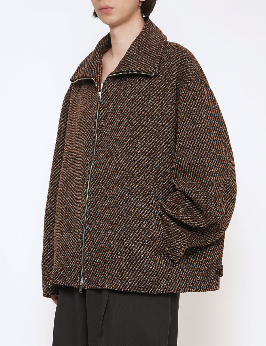 特別オファー 23AW YOKE FRONT BLOUSON COLLAR STAND ZIP その他