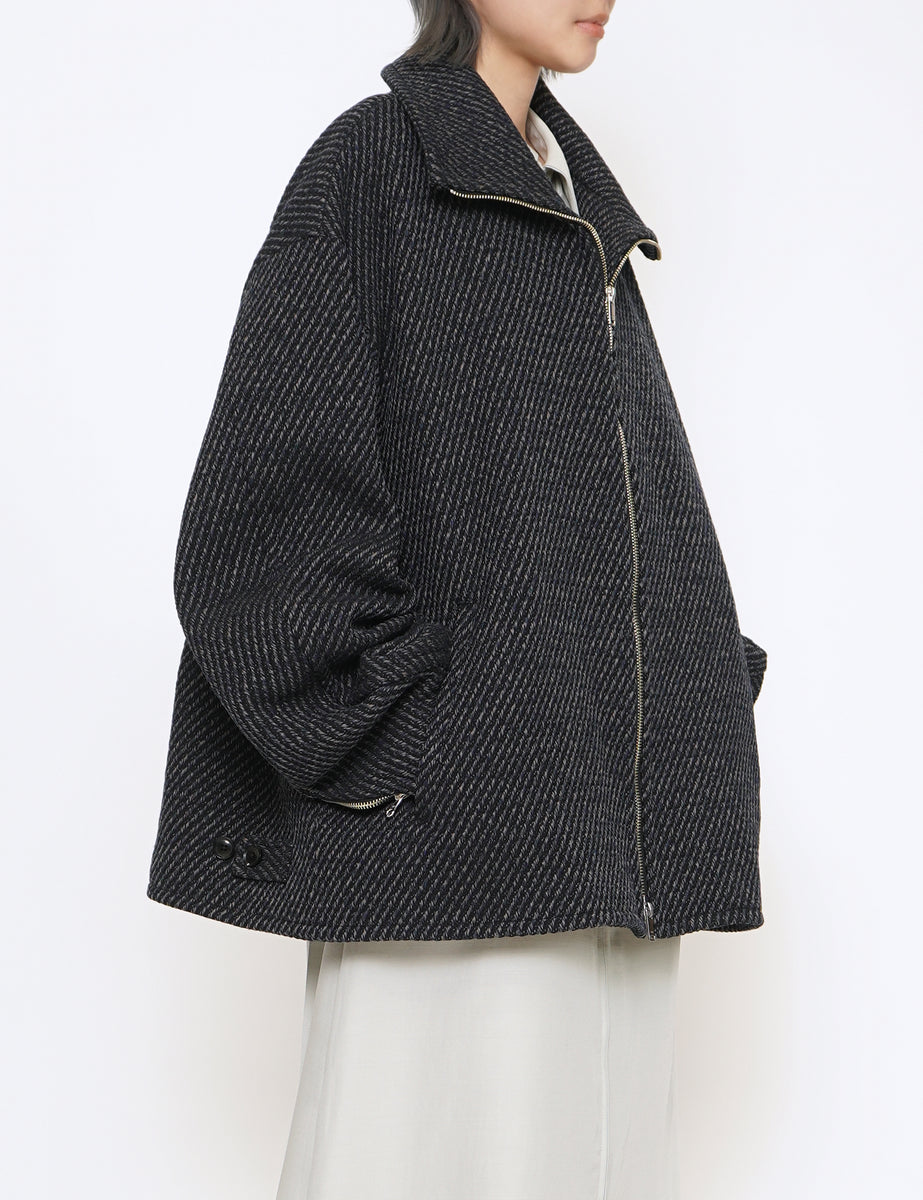 特別オファー 23AW YOKE FRONT BLOUSON COLLAR STAND ZIP その他