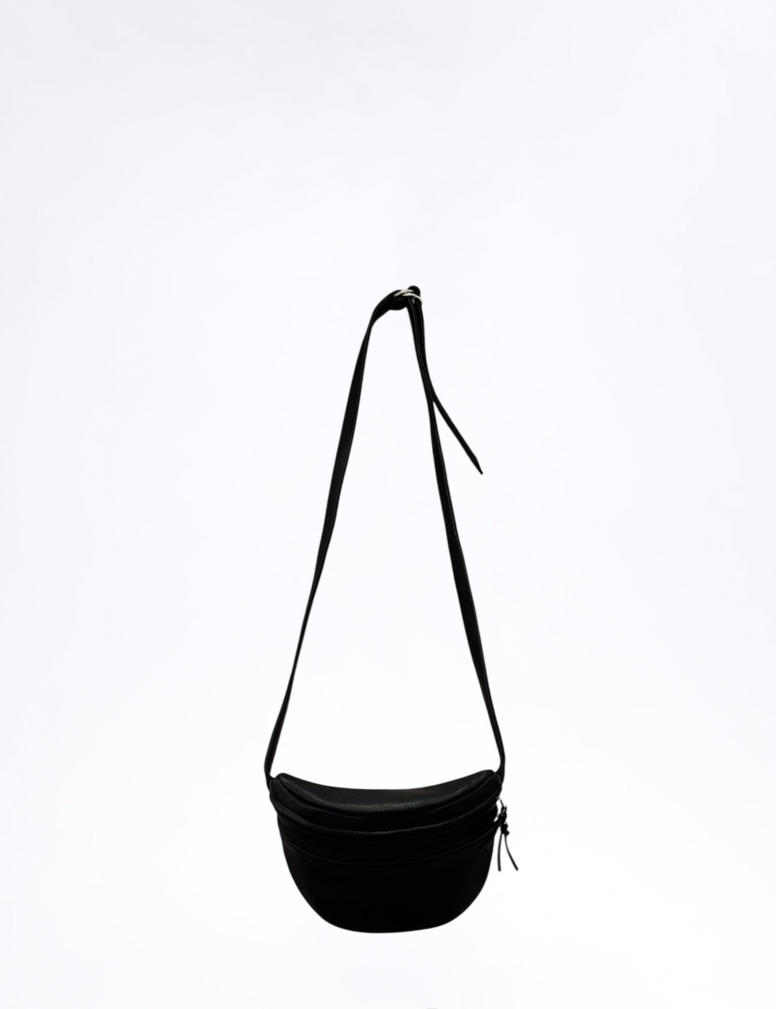 BLACK DEER LEATHER WAIST POUCH S DA111