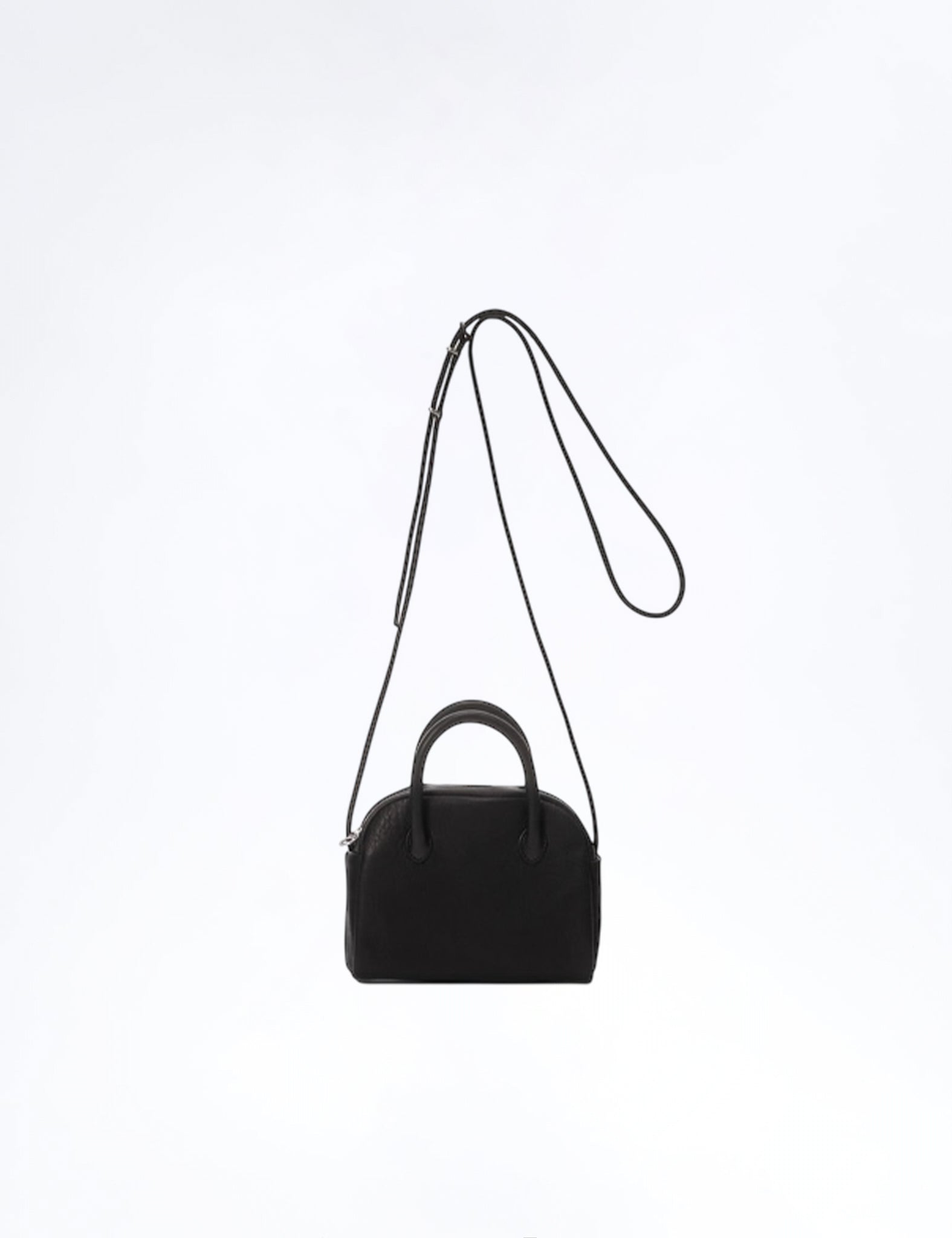 Aeta BLACK DEER LEATHER BOSTON MINI SHOULDER BAG AW25