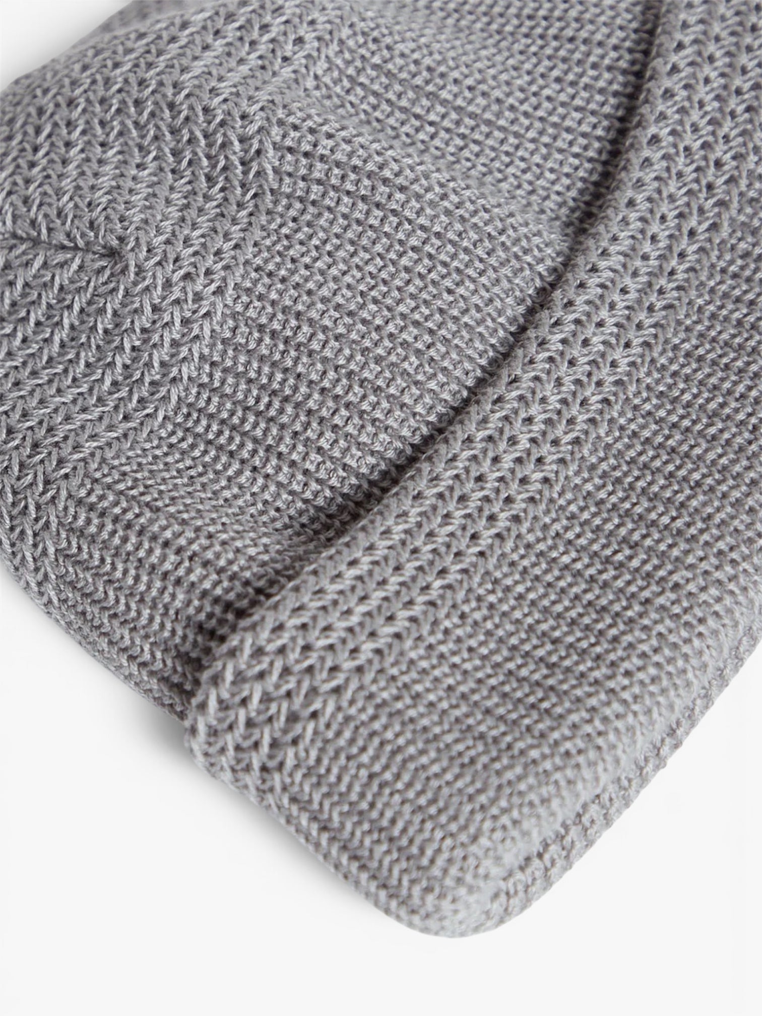 Light Grey N-600 Threelobe Watch Knit Cap