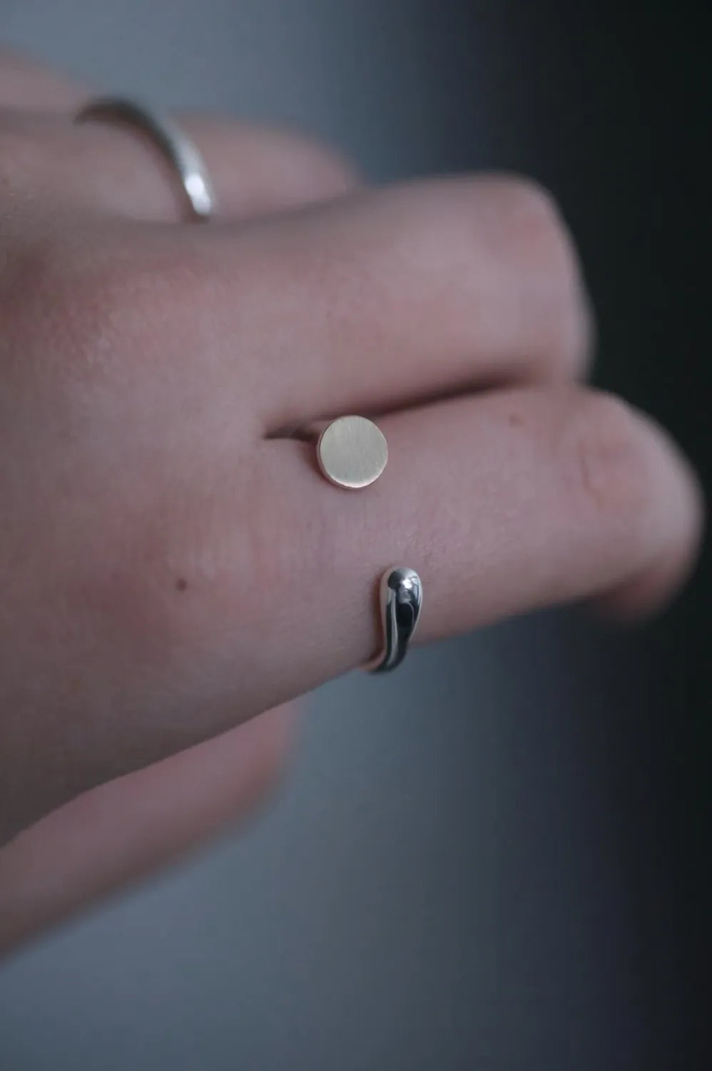 H45 Silver 925 & K10 RING