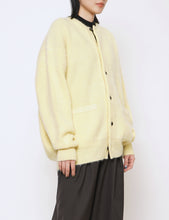 Load image into Gallery viewer, CREAM KID MOHAIR KNIT CARDIGAN
