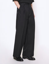 Load image into Gallery viewer, BLACK EXTRA WIDE TROUSERS

