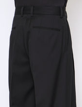 Load image into Gallery viewer, BLACK EXTRA WIDE TROUSERS
