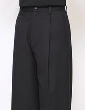 stein BLACK EXTRA WIDE TROUSERS – GRAPH LAYER