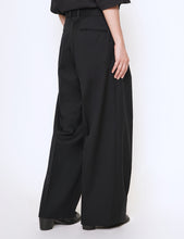 Load image into Gallery viewer, BLACK EXTRA WIDE TROUSERS
