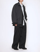 Load image into Gallery viewer, BLACK LONG WIDE TROUSERS
