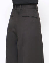 Load image into Gallery viewer, DARK CHARCOAL EXTRA WIDE TROUSER
