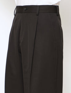 DARK CHARCOAL EXTRA WIDE TROUSERS