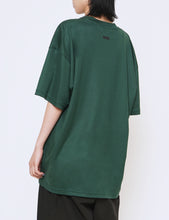 Load image into Gallery viewer, GREEN OVERSIZED LYOCELL POCKET TEE
