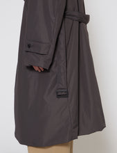 Load image into Gallery viewer, CHARCOAL OVERSIZED PADDED COAT
