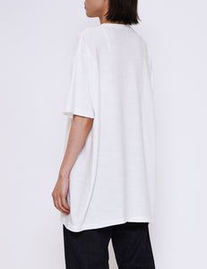 OFF WHITE HENLY NECK T-SHIRT