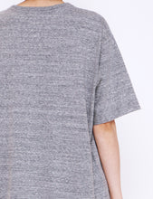 Load image into Gallery viewer, TOP GREY HENLY NECK TEE TOP

