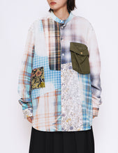 Load image into Gallery viewer, BLUE MADRAS CHECK SHIRT
