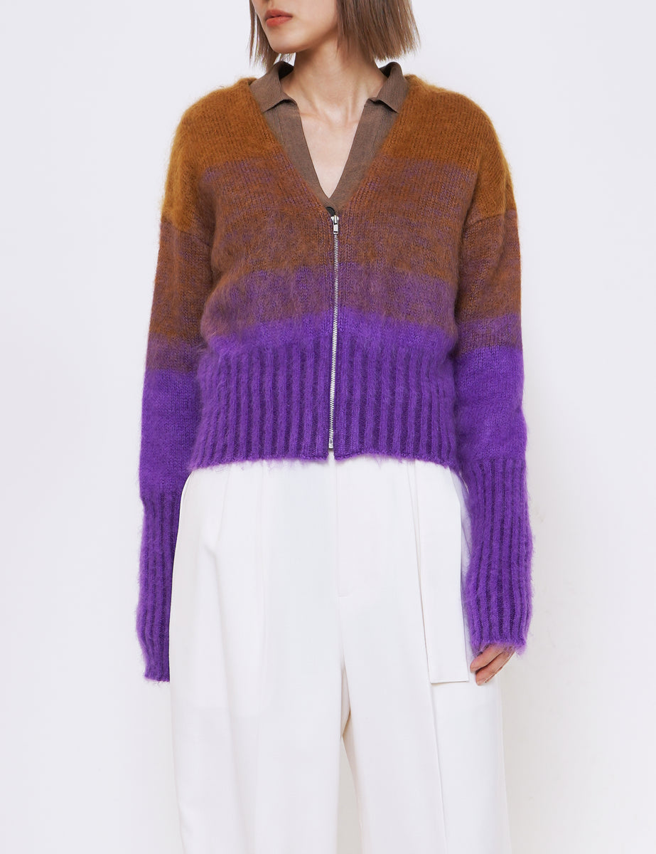 PURPLE MIX ATITAYA COLOUR GRADIENT KNIT