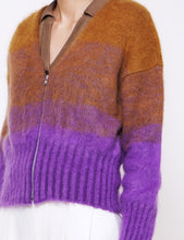 Load image into Gallery viewer, PURPLE MIX ATITAYA COLOUR GRADIENT KNIT
