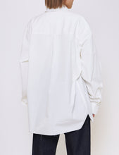 Load image into Gallery viewer, WHITE RAW COTTON BIG SHIRT
