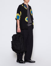 Load image into Gallery viewer, BLACK ONE WASH COTTON DENIM TUCK WIDE PANTS
