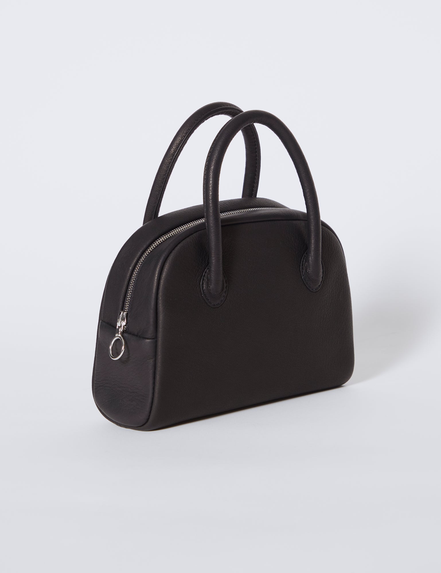 BLACK DEER LEATHER BOSTON MINI BAG DA24