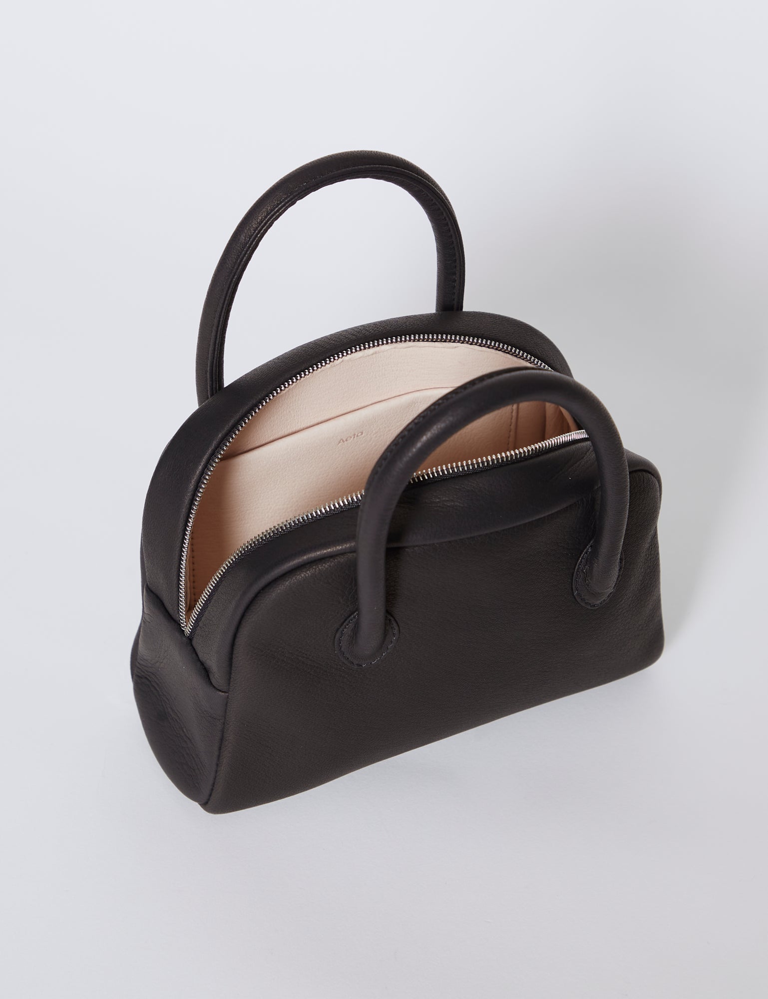 BLACK DEER LEATHER BOSTON MINI BAG DA24