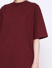 Load image into Gallery viewer, BURGENDY MAX WEIGHT T-SHIRT
