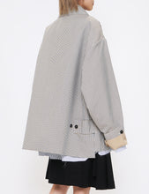 Load image into Gallery viewer, CHECK SHORT MACKINTOSH XXL JACKET
