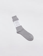 Load image into Gallery viewer, GREY COTTON THERMAL waffle SOCKS
