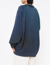 Load image into Gallery viewer, NAVY GRADATION PRINTED CARDIGAN
