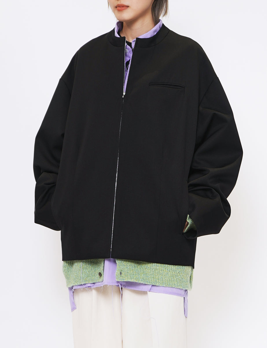 トップ stein／Angular Zip Jacket／Black size S ブルゾン - zoopalic.com