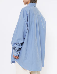 stein BLUE OVERSIZED STANDARD SHIRT – GRAPH LAYER