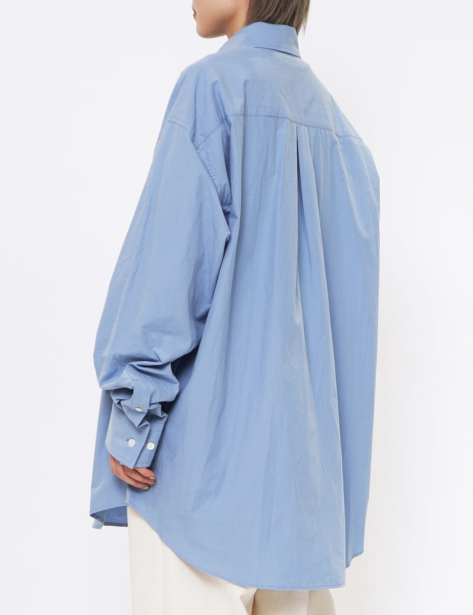 stein BLUE OVERSIZED STANDARD SHIRT – GRAPH LAYER