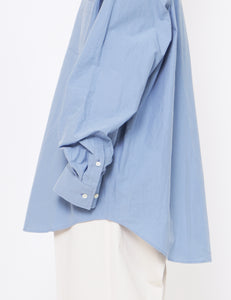 BLUE OVERSIZED STANDARD SHIRT